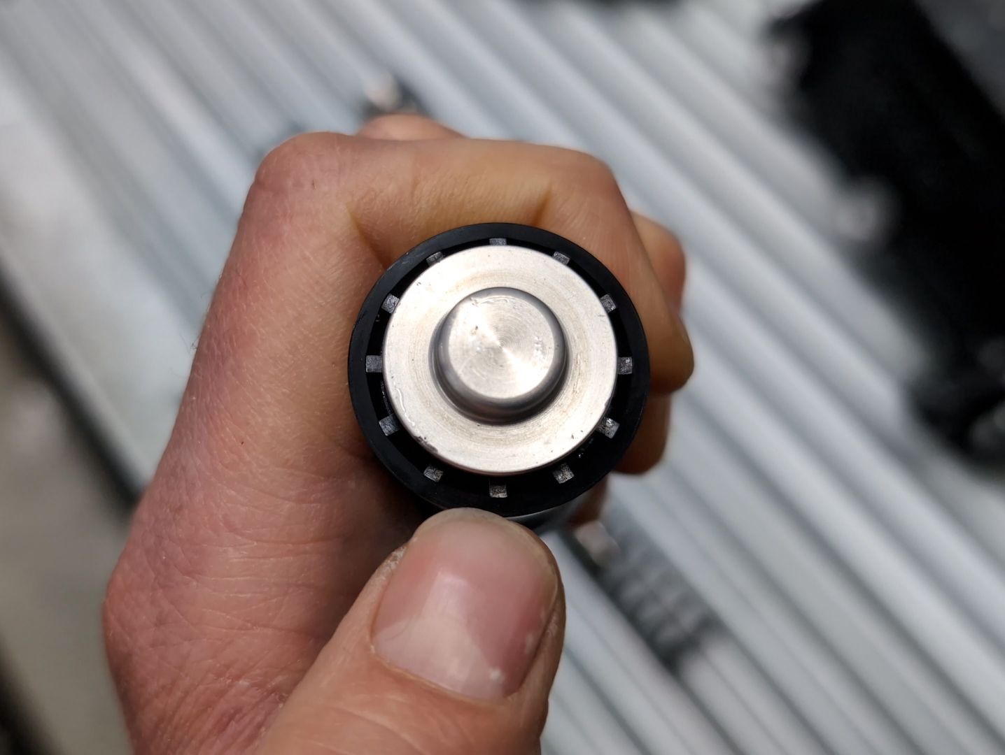 Photo of the Wilwood 260-8556-BK master cylinder's primary seal